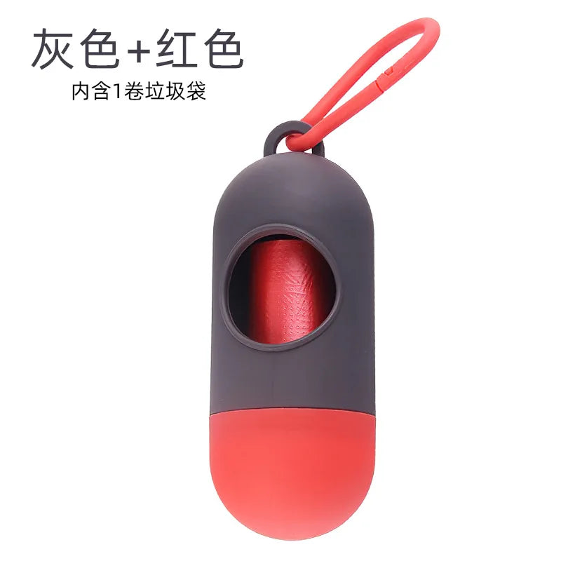 Portable Pet Waste Bag Dispenser | Dog Poop Bag Holder & Trash Case for Walking, Travel & Outdoor Use