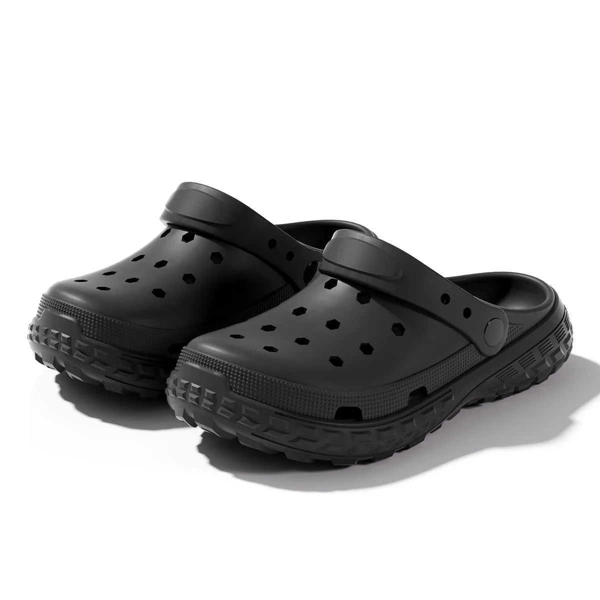 EVA Unisex Hole Shoes Beach Thick Bottom Outdoor Slippers Comfortable Breathable Indoor Slippers