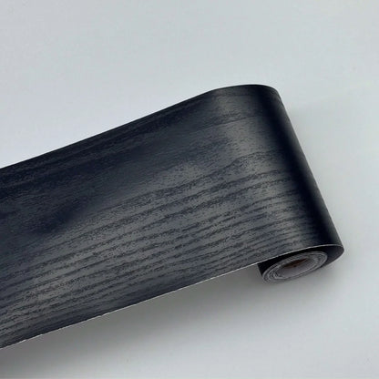 1PC 5mx10cm/20cm Imitation Wood Grain Door Frame Decoration Sticker,Bedroom and Living Room Wall Stickers,Floor Decoration Lines