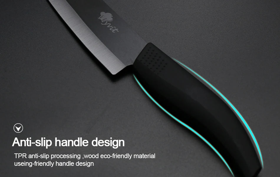 Ceramic Fruit Knife for Kitchen 3 4 5 6 inch Chef Knife with Sheath Utility Slicing Cooking Tool for Vegetable Rustproof Zirconi