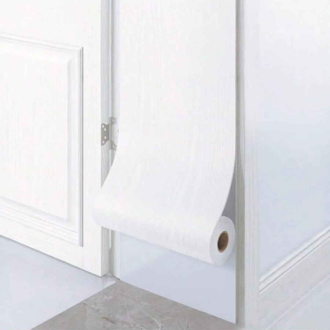 1PC 5mx10cm/20cm Imitation Wood Grain Door Frame Decoration Sticker,Bedroom and Living Room Wall Stickers,Floor Decoration Lines