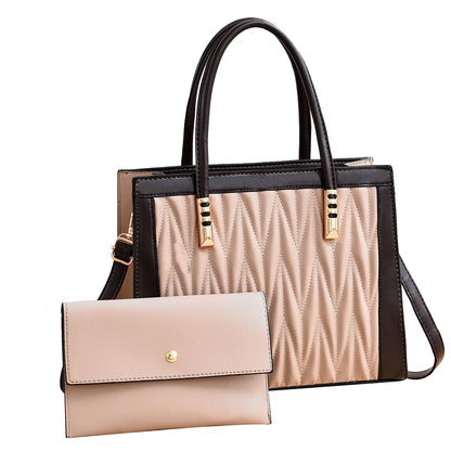 New Commuting Classic Wome Hand Bags Lady Bag Big Handbag Women One-shoulder Cross Body Bag Sewing Line Large Cheap Good Quality