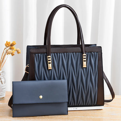 New Commuting Classic Wome Hand Bags Lady Bag Big Handbag Women One-shoulder Cross Body Bag Sewing Line Large Cheap Good Quality