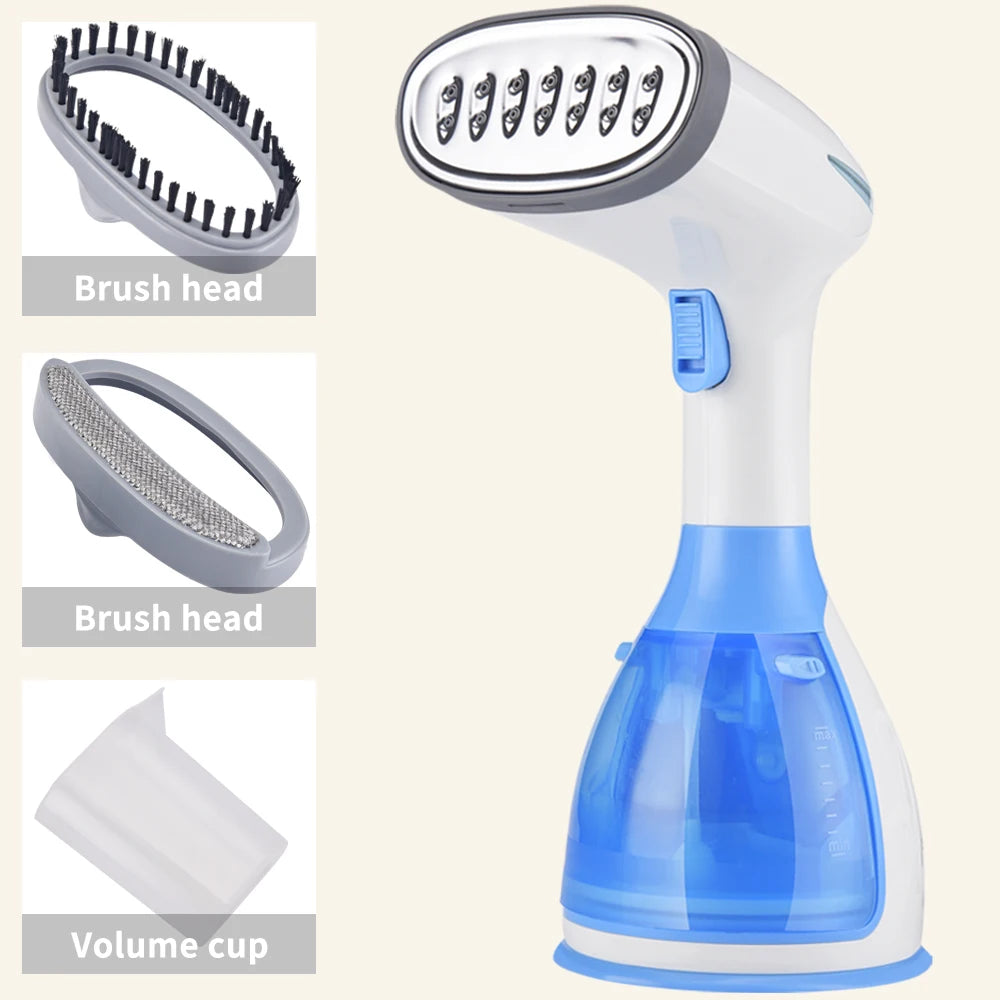 SaengQ 1500W Handheld Garment Steamer | Fast-Heat Portable Fabric Steam Iron with 280ml Tank for Clothes & Home Use