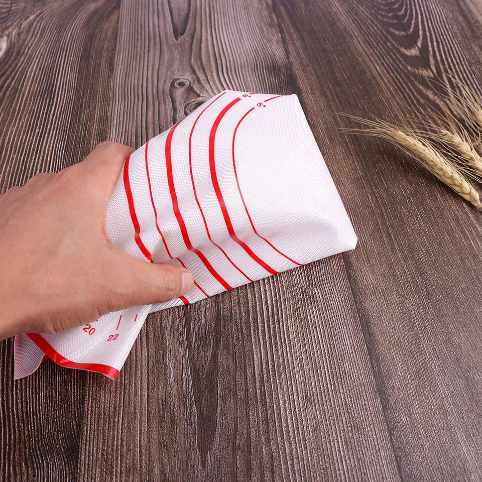 Fiberglass Silicone Baking Mat Large Kneading Pad Nonstick Surface Rolling Dough Mat With Scale For Kitchen Cooking Pastry Sheet
