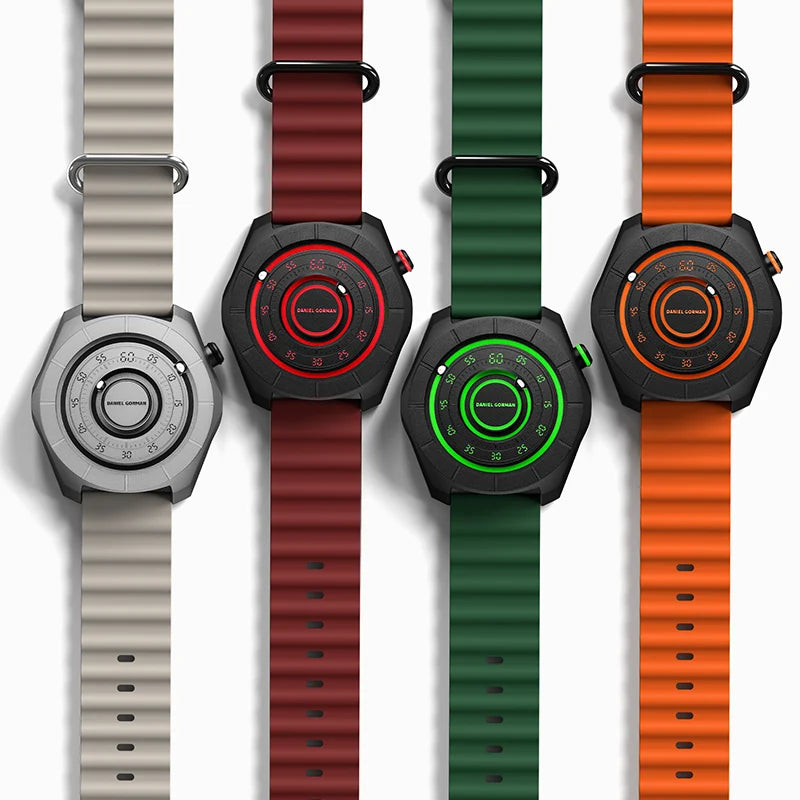 DG0788 Magnetic Ball Watch Male New Arrivals Watches Gift Set for Men Magnetic Watch Waterproof Black Friday New LED