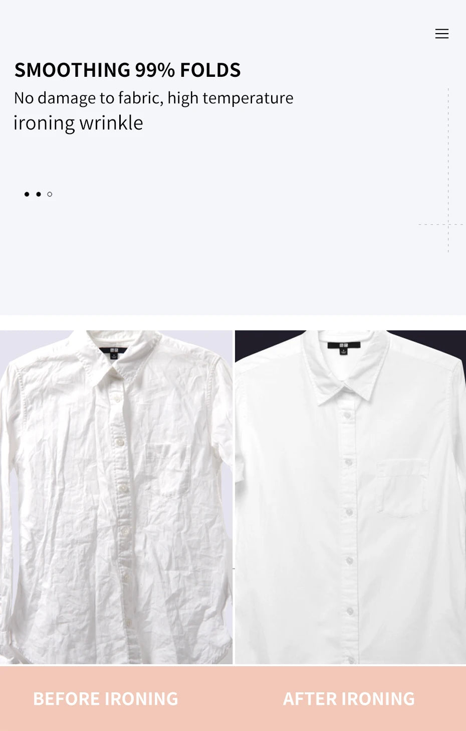 SaengQ 1500W Handheld Garment Steamer | Fast-Heat Portable Fabric Steam Iron with 280ml Tank for Clothes & Home Use