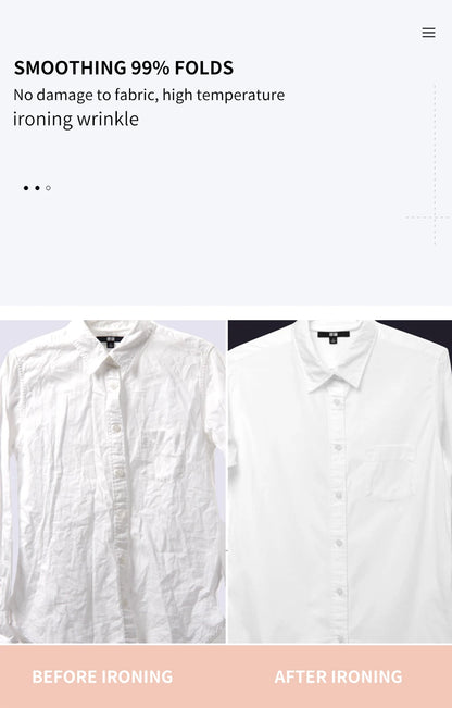 SaengQ 1500W Handheld Garment Steamer | Fast-Heat Portable Fabric Steam Iron with 280ml Tank for Clothes & Home Use