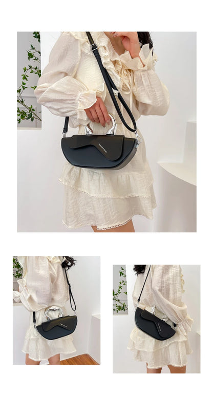 This year's popular niche design with contrasting color bags, 2023 new women's bags, versatile summer crossbody bags, mini wing