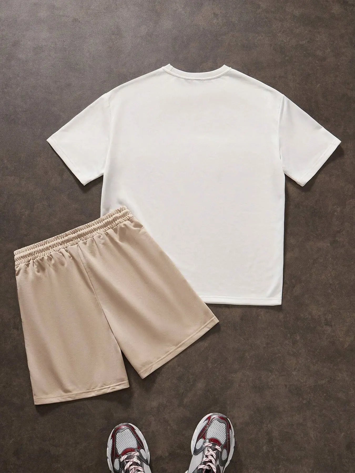 Summer 2025 new men's casual T-shirt and shorts set, new sportswear 2-piece set, 3D printed fashionable Hawaiian-style street we