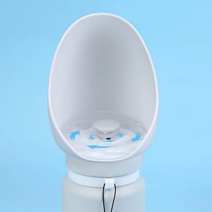 Portable Dog Water Bottle | Outdoor Travel Pet Drinking Cup with Leak-Proof & Collapsible Design