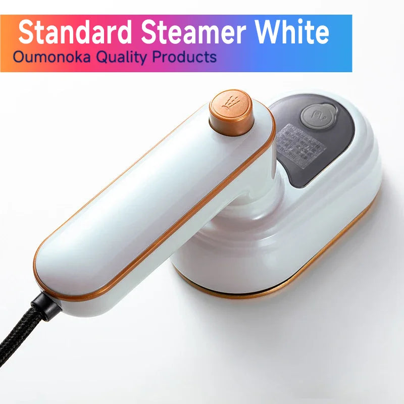2-in-1 Handheld Steam Iron | Portable Garment Steamer & Ironing Machine for Travel & Home Use