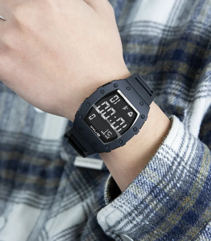 NEW Men's Watch Outdoor Sports Expeditions Fashion Large Screen Waterproof Clock Multifunctional Digital Electronics Watches