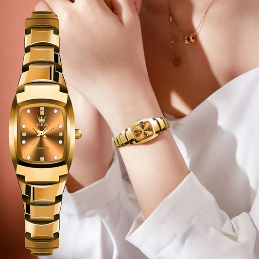 JSDUN Fashion Quartz Watches For Women Free Shipping Waterproof Ladies Watch Gold Top Brand Luxury Wristwatch Gift Reloj Mujer