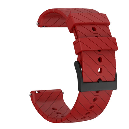 24mm silicone strap Suunto 7 Suunto 9 Baro Suunto Spartan sport soft silicone Hr bracelet strap