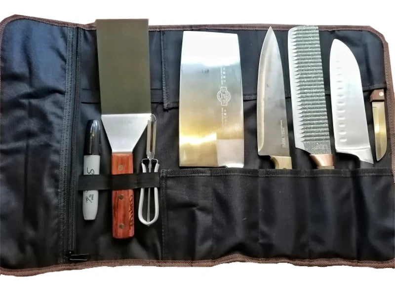 Portable Roller Tool Bags Multifunction Chef Knife Bag Practical Handbag Chisel Electrician Carrying Toolkit Instrument Package