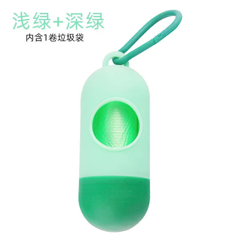 Portable Pet Waste Bag Dispenser | Dog Poop Bag Holder & Trash Case for Walking, Travel & Outdoor Use