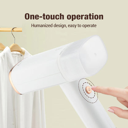 Portable 130ml Handheld Garment Steamer | 1000W Fast-Heat Fabric Steamer for Home & Travel