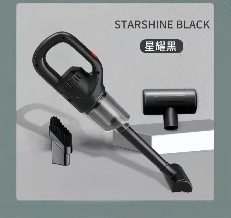 120W Wireless Car Vacuum Cleaner | 50000Pa Powerful Portable Auto Dust Collector with 2000mAh Battery
