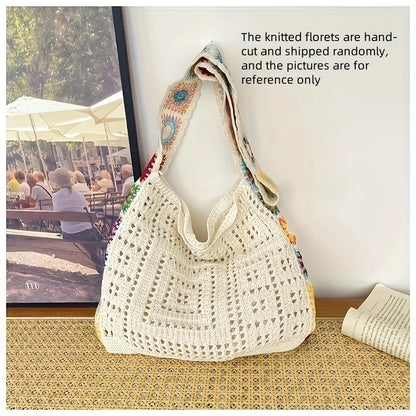 Women Handbag Fashionable Knitted Bags, Crossbody Bags, Shoulder Bags, Hand Hook Bags, Women's Bags