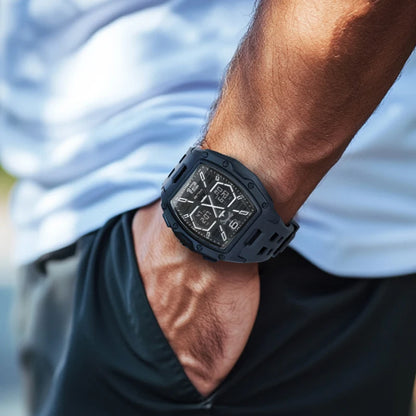 Multifunctional Sports Watches For Men Outdoor Waterproof Alarm Clock LED Digital Luminous Display Students Electronic Watch