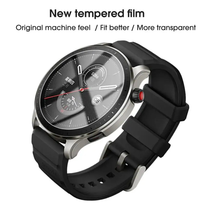 9H Tempered Glass Film For Amazfit GTR 42mm 47mm Smartwatch HD Screen Protector Film For Amazfit GTR 47MM Anti-Scratch Protector
