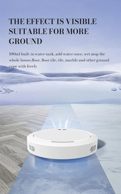 Intelligent Sweeping Robot Large Water Tank Mobile App Remote Control Planning And Cleaning Line Low Noise 2000 Pa Large Suction