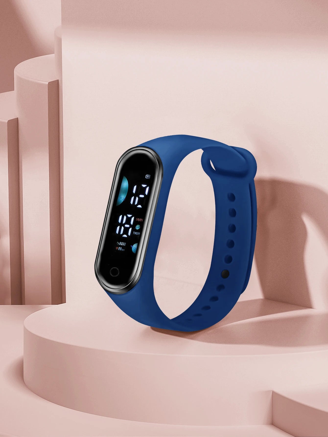 Children's Smart Sports Watch Bracelet LED Date Touch Screen Electronic Watch Boys and Girls Student Festival Gift