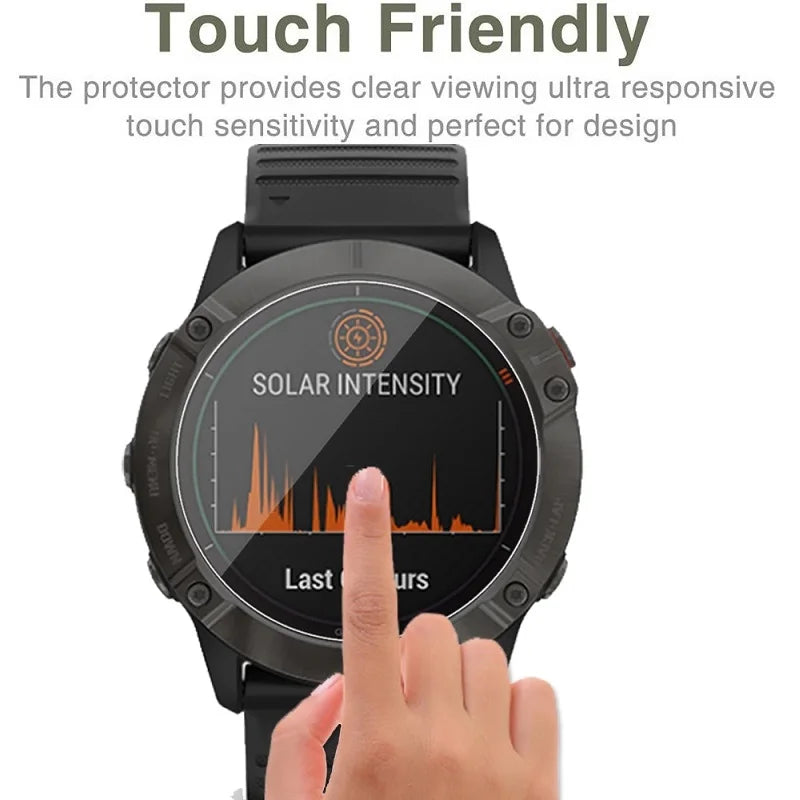 Tempered Glass for Garmin Fenix 8 7X 7S 7 6X 6S 6 Pro 5 5S Garmin Fenix 8 Solar AMOLED Glass Screen Protector Film Foil