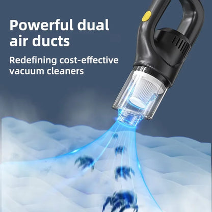 120W Wireless Car Vacuum Cleaner | 50000Pa Powerful Portable Auto Dust Collector with 2000mAh Battery