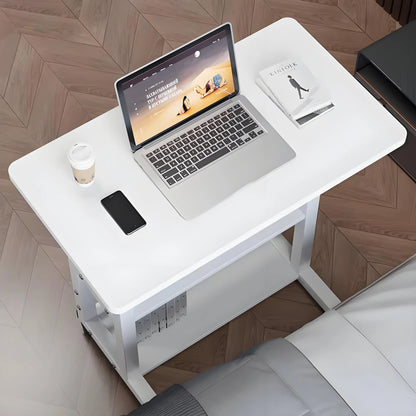 Double-Layer Office Desk Computer Lazy Table with storage shelf Laptop