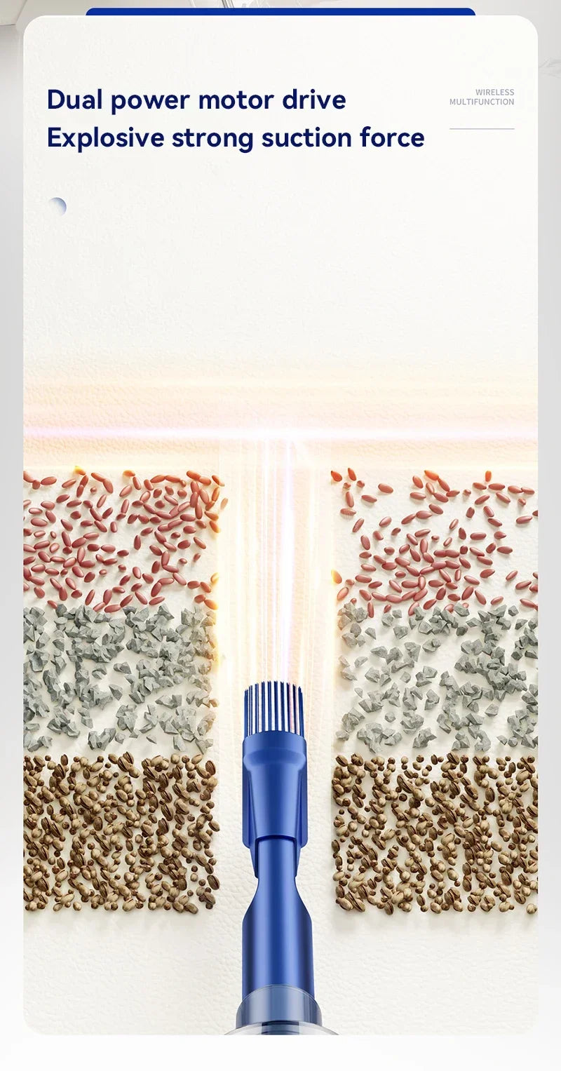 Xiaomi 9500000Pa Cordless Handheld Vacuum Cleaner | Powerful Wireless Car & Home Mini Dust Remover