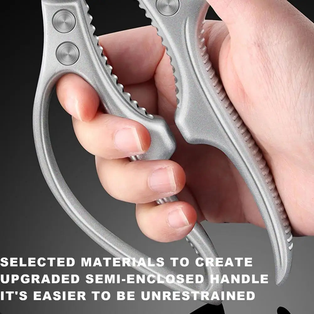 Multifunctional Stainless Steel Kitchen Tools For Cutting Vegetables Meat Fish Food Scissors Kitchen Multi-purpose Tools