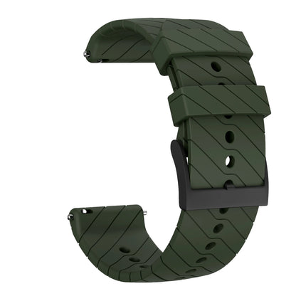 24mm silicone strap Suunto 7 Suunto 9 Baro Suunto Spartan sport soft silicone Hr bracelet strap
