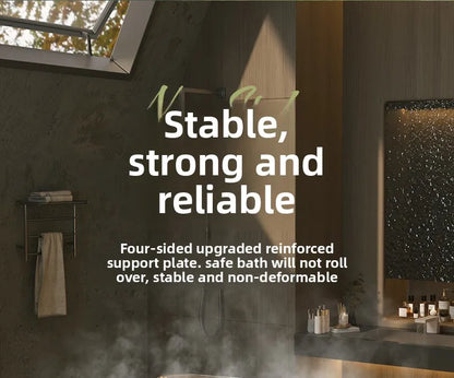 Household Children's Bath Bucket Adult Home Life Double Foldable Bath Bucket Thickened Free Installation Bathtub