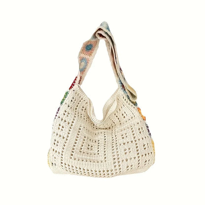Women Handbag Fashionable Knitted Bags, Crossbody Bags, Shoulder Bags, Hand Hook Bags, Women's Bags