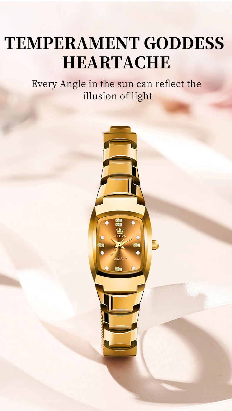 JSDUN Fashion Quartz Watches For Women Free Shipping Waterproof Ladies Watch Gold Top Brand Luxury Wristwatch Gift Reloj Mujer