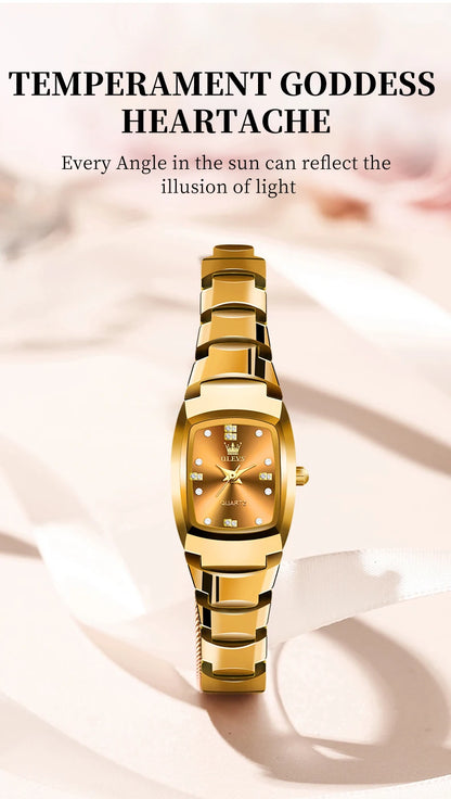 JSDUN Fashion Quartz Watches For Women Free Shipping Waterproof Ladies Watch Gold Top Brand Luxury Wristwatch Gift Reloj Mujer