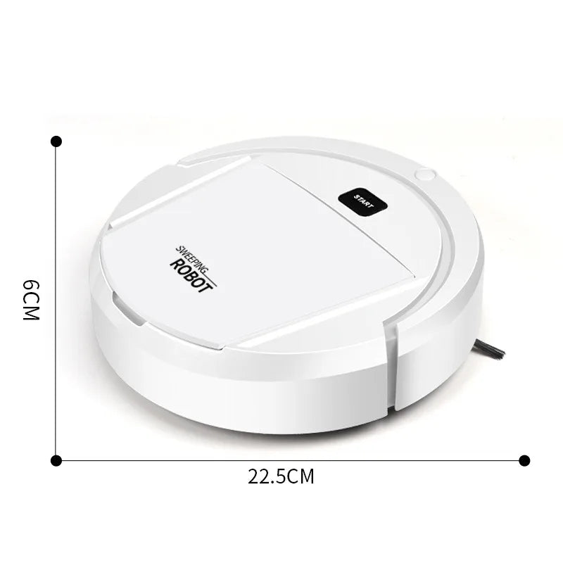 Smart Automatic Robot Vacuum Cleaner | 2-in-1 Wet & Dry Intelligent Floor Cleaning Machine for Home