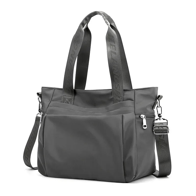 Simple and Fashionable Ladies Tote Bag Large-capacity Women's Lightweight Shoulder Bag Trendy Casual Hand-held Messenger Bag