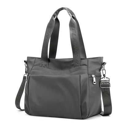 Simple and Fashionable Ladies Tote Bag Large-capacity Women's Lightweight Shoulder Bag Trendy Casual Hand-held Messenger Bag