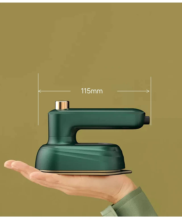 2-in-1 Handheld Steam Iron | Portable Garment Steamer & Ironing Machine for Travel & Home Use