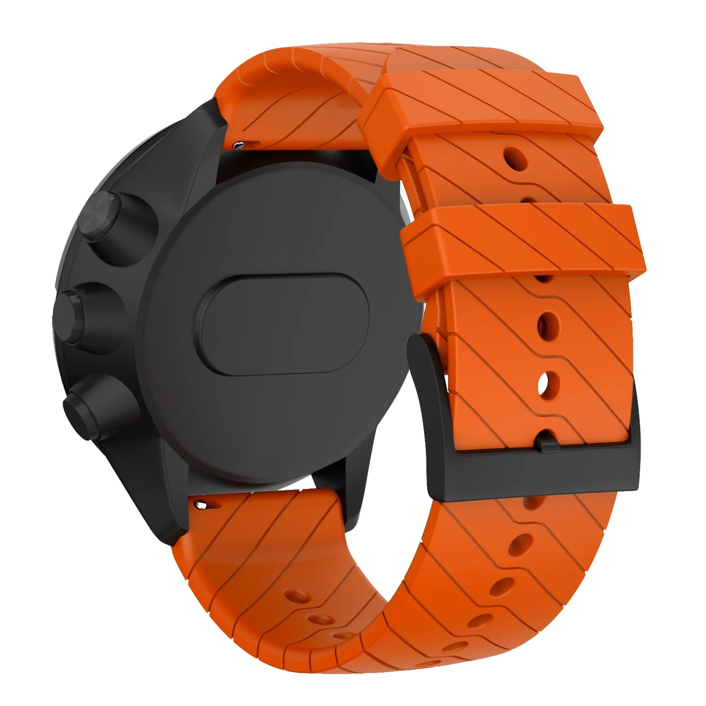 24mm silicone strap Suunto 7 Suunto 9 Baro Suunto Spartan sport soft silicone Hr bracelet strap