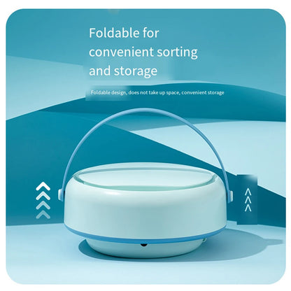 6L/11L Foldable Portable Washing Machine with Spin Dryer | Ultrasonic Mini Washer for Clothes, Underwear & Travel Use