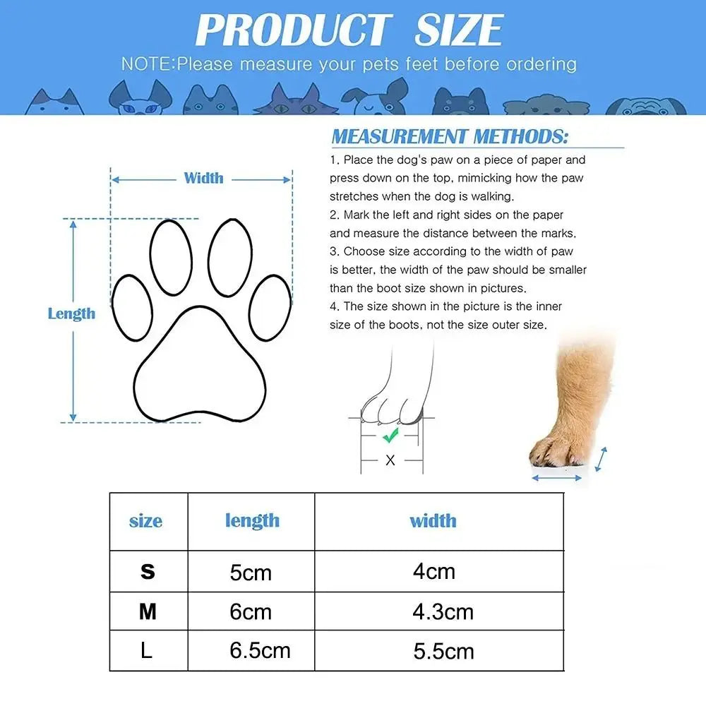 Autumn & Winter Pet Socks | Waterproof Non-Slip Knitted Dog & Cat Shoes – Warm Rubber Paw Protectors for Rain & Snow