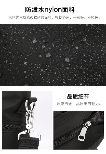 Simple and Fashionable Ladies Tote Bag Large-capacity Women's Lightweight Shoulder Bag Trendy Casual Hand-held Messenger Bag