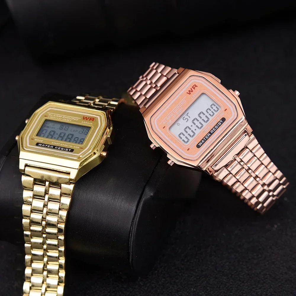 New Digital LED Watch for Men Women Fashion Wristwatch Multifunction Alarm Electronic Clocks Simple Business Silicone Watches