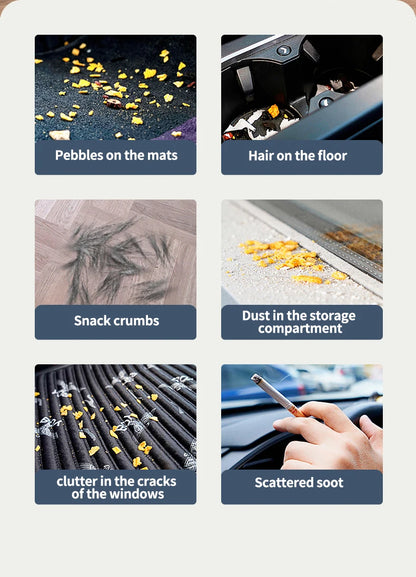 Wireless Handheld Vacuum Cleaner | 50000Pa Strong Suction Cordless Rechargeable Mini Vacuum for Home, Car & Pet Hair Cleaning