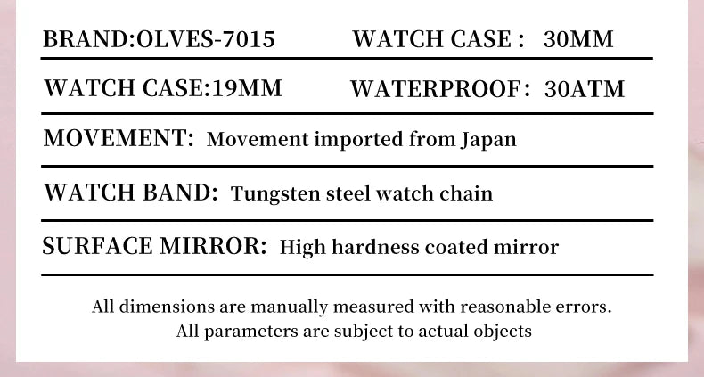 JSDUN Fashion Quartz Watches For Women Free Shipping Waterproof Ladies Watch Gold Top Brand Luxury Wristwatch Gift Reloj Mujer