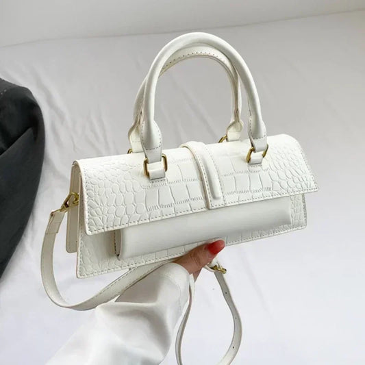 Fashion Ladies Shoulder Bag 2025 New Purses and Handbags High Quality PU Stone Pattern Crossbody Bag for Women Armpit Clutch Bag